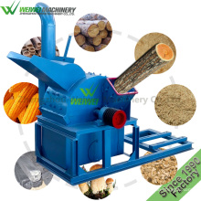 WEIWEI machinery low price sawdust and animal feed pellet machine coconut shell chipping  wood chipper log splitter